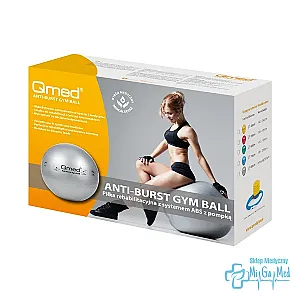 Qmed Active piłka rehabilitacyjna z systemem ABS i pompką 45 cm