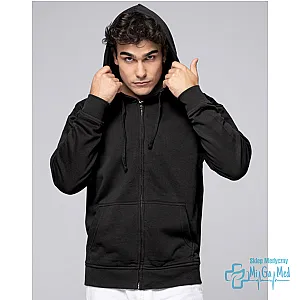 Bluza męska z kapturem rozpinana HOOD